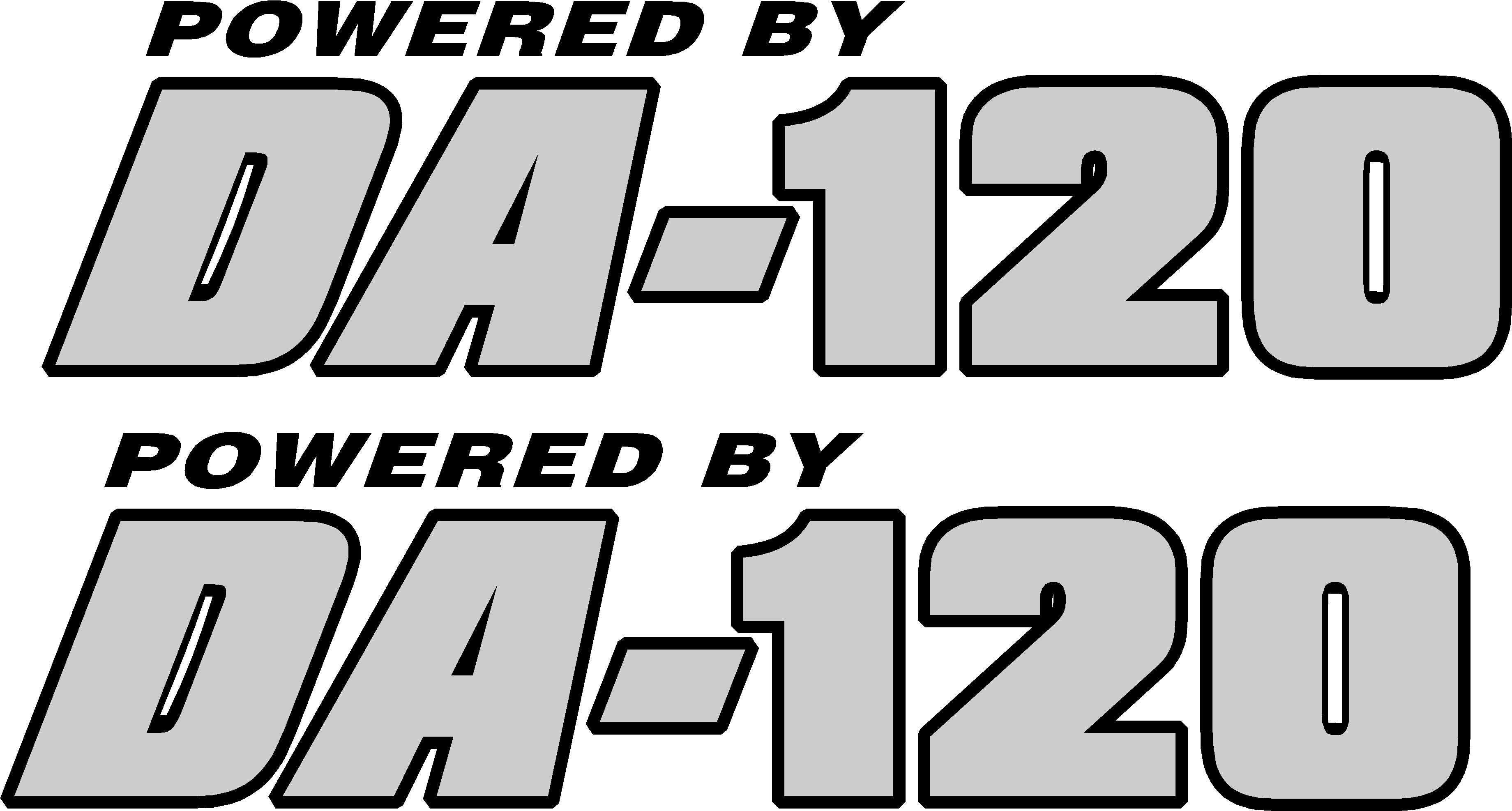 00541<br>Powered By DA-120<br>Set of 2